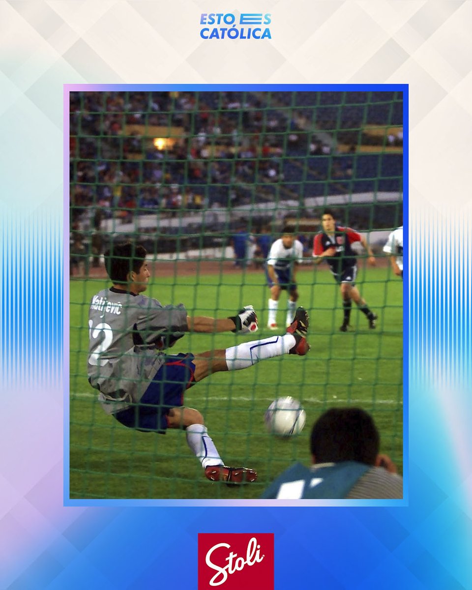 Universidad Católica (@cruzados) on Twitter photo ¡Un momento inolvidable! ✨
Un día como hoy en el Clásico Universitario 2002, ¡vimos a <a href="/Cris4Alvarez/">Cristian Álvarez</a> atajar un penal! 🚫
Sin cambios y con el portero Johnny Walker lesionado, el "Huaso" se puso los guantes 🧤 y tapó el remate a González.
#EfemérideStoli #EfemérideCruzada ¡Un momento inolvidable! ✨
Un día como hoy en el Clásico Universitario 2002, ¡vimos a <a href="/Cris4Alvarez/">Cristian Álvarez</a> atajar un penal! 🚫
Sin cambios y con el portero Johnny Walker lesionado, el "Huaso" se puso los guantes 🧤 y tapó el remate a González.
#EfemérideStoli #EfemérideCruzada