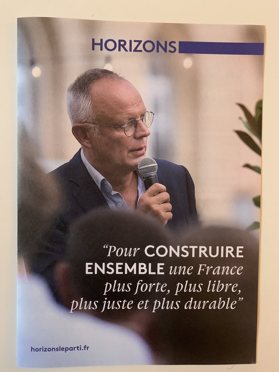 3 ans déjà ! Quelle aventure ! Des rencontres, des échanges et un vrai dialogue sur le terrain. On continue ensemble, avec détermination, respect et écoute. Merci à tous ceux qui s’engagent <a href="/HorizonsLeParti/">Horizons</a> avec <a href="/EPhilippe_LH/">Edouard Philippe</a> 
#Horizons3ans