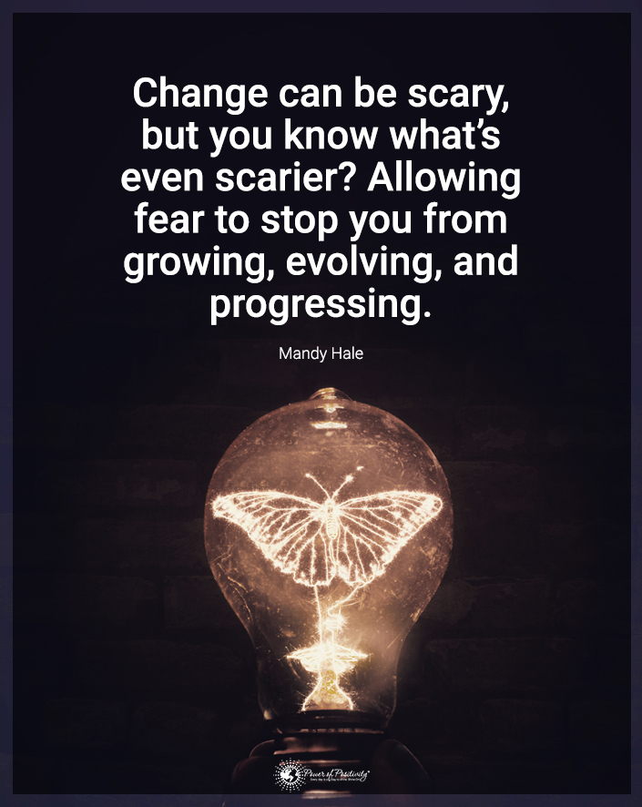 TrainingMindful's tweet photo. “Change can be scary…” https://t.co/T05uGQxQcW
