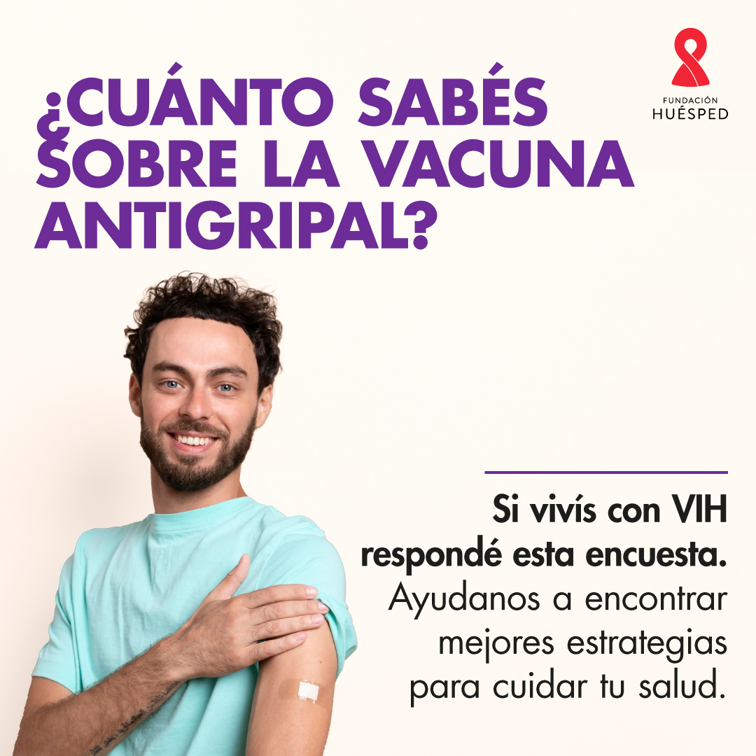 Ey, queremos saber cuánto conocen las personas con VIH sobre la vacuna antigripal.💉😉

🤝 Con tu ayuda podemos generar más información basada en evidencia para mejorar el acceso a la vacunación contra la gripe.  

Contestá la encuesta anónima en bit.ly/EncuestaGripey…