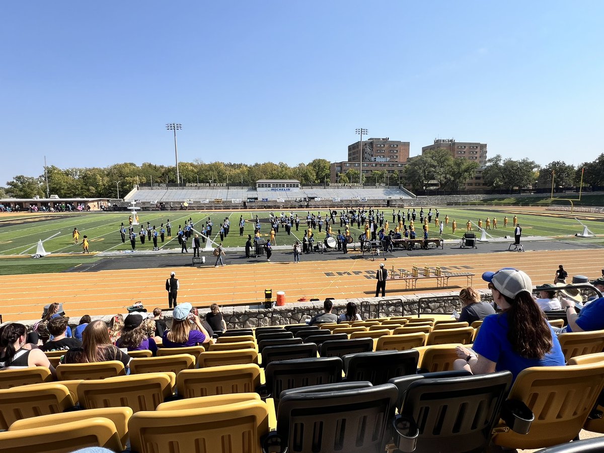 The Trailblazer Marching Band takes the field at the Emporia State Marching Festival <a href="/GardnerEdgerton/">Gardner Edgerton USD 231</a> <a href="/GEHSBlazers/">Gardner Edgerton High School</a> <a href="/bellfgehs/">Frank Bell</a> <a href="/GEHS_band/">GEHS Band</a> <a href="/blazerbandbstrs/">Blazer Band Boosters</a> <a href="/Blazerettes_GE/">Blazerettes Dance Team</a>