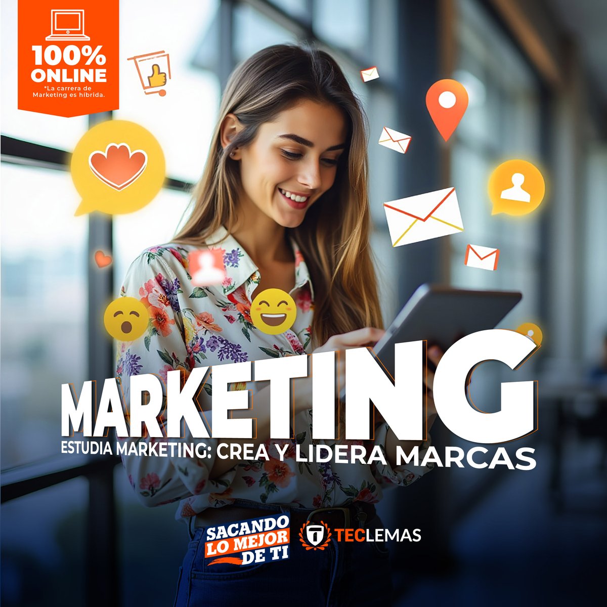 TeclemasEc's tweet photo. 🎓Conviértete en el experto que transforma ideas en estrategias exitosas y conecta marcas con personas.

Aprovecha nuestras pensiones diferenciadas y el 50% de descuento en matrícula.

Contamos con los últimos cupos disponibles. ¡Inscríbete hoy y empieza a construir tu futuro! https://t.co/o13grFGj00