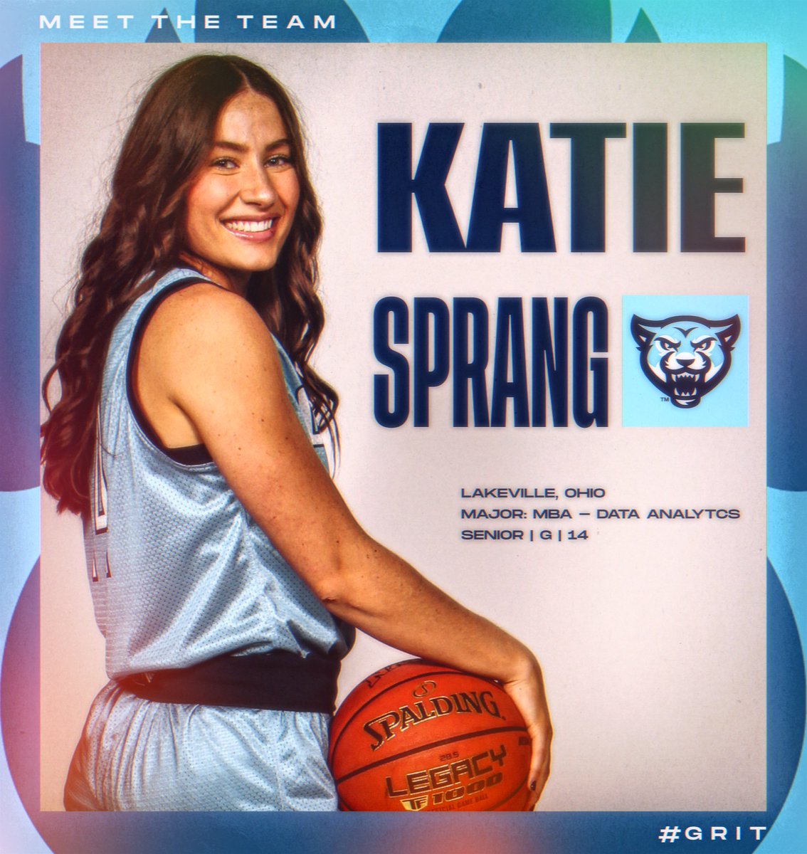 🏀🐾 Returning is Katie Sprang!

The team captain from Lakeville, Ohio is currently completing her MBA in Data Analytics! We are so thankful for Katie’s leadership and the example that she sets through her work ethic, determination, and investment in others! #GRIT