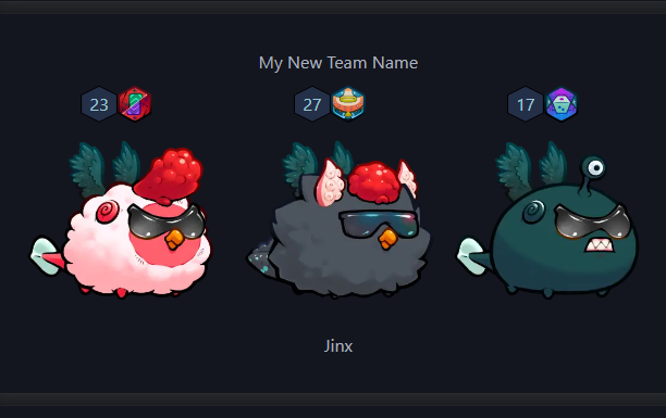 Se acaba la era Mistica y quede Top 46 🔥, feliz de poder ayudar y ver el top que obtuvieron, gracias por el aguante en directo!
PD. La Mugre quedo el top 100 😎
Top 39 <a href="/NucleoduroRon/">nucleoduro</a>
Top 46 ✌️
Top 53 Vulkanuz <a href="/EdgarAndresRea1/">Vulkanuz</a> 
#axieorigins #axieinfinity #axieinfinityespañol