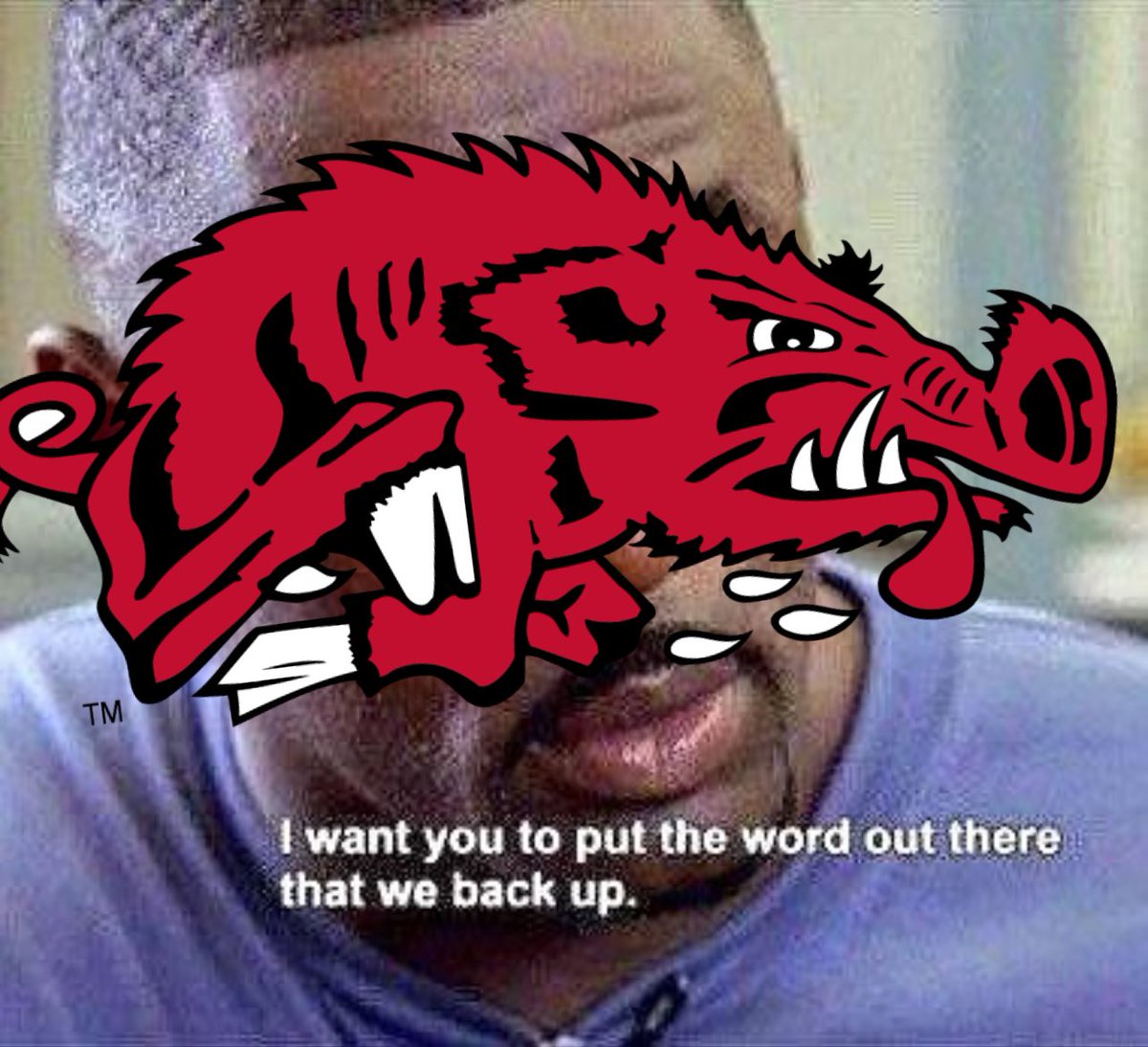 no context arkansas🐗 tweet media