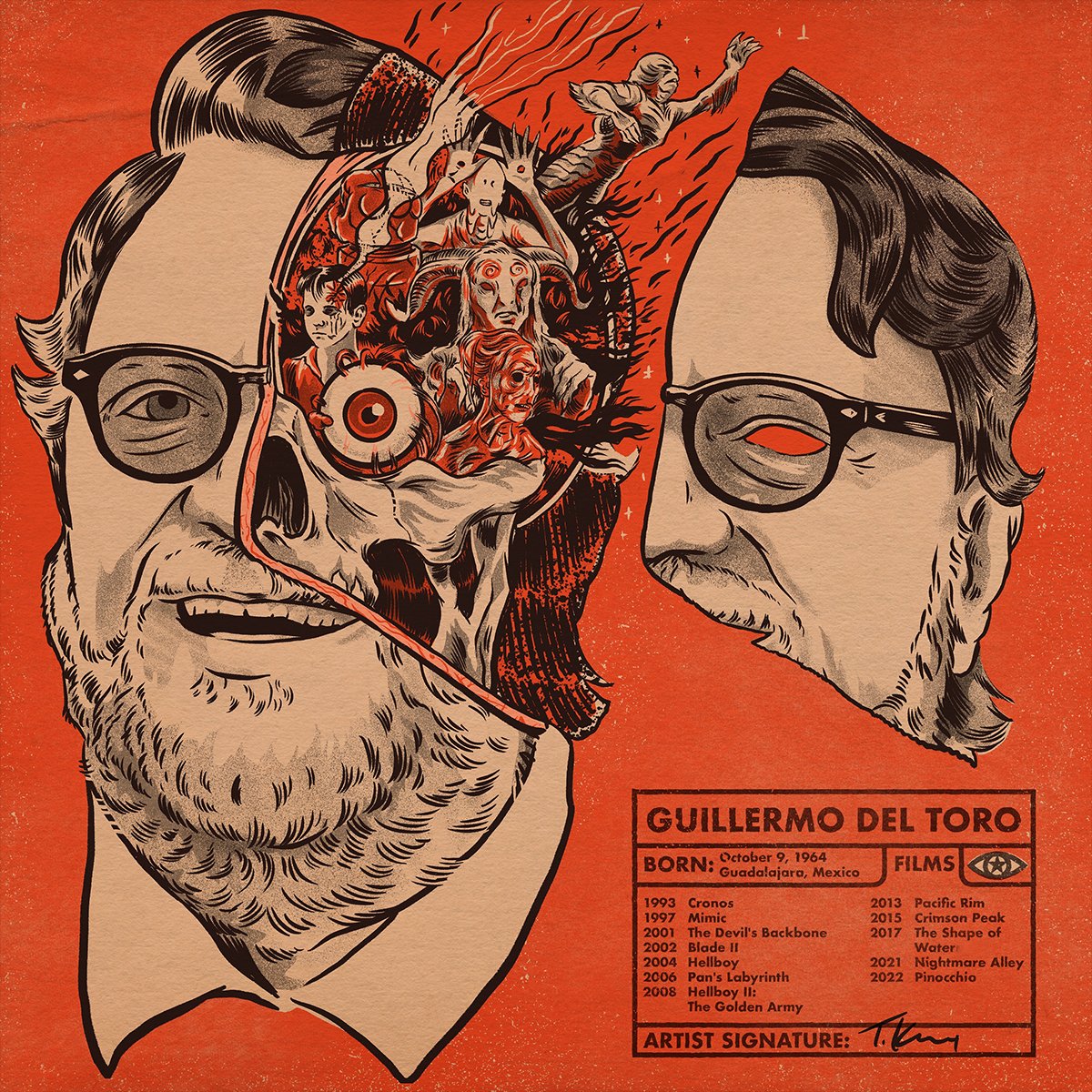 Travis Knight (@travbotknight) on Twitter photo Guillermo del Toro!
Happy birthday you beautiful creature. We love you!
<a href="/RealGDT/">Guillermo del Toro</a> 🖤
#illustration #drawing #art #guillermodeltoro #horror #horrorart #supernatural #horrormovies Guillermo del Toro!
Happy birthday you beautiful creature. We love you!
<a href="/RealGDT/">Guillermo del Toro</a> 🖤
#illustration #drawing #art #guillermodeltoro #horror #horrorart #supernatural #horrormovies