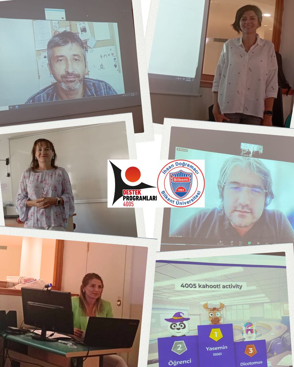 TÜBİTAK 4005 “Yükseköğretimde Puanların Ötesinde Etkin Raporlama” başlıklı projemin 2. ve 3. günlerinde Semirhan Gökçe, Kubra Atalay Kabasakal, Seher Yalçın, Armagan Ateskan ve Eren Can Aybek veri görselleştirme tekniklerini ele aldılar. Son olarak bir de Kahoot! yaptık.