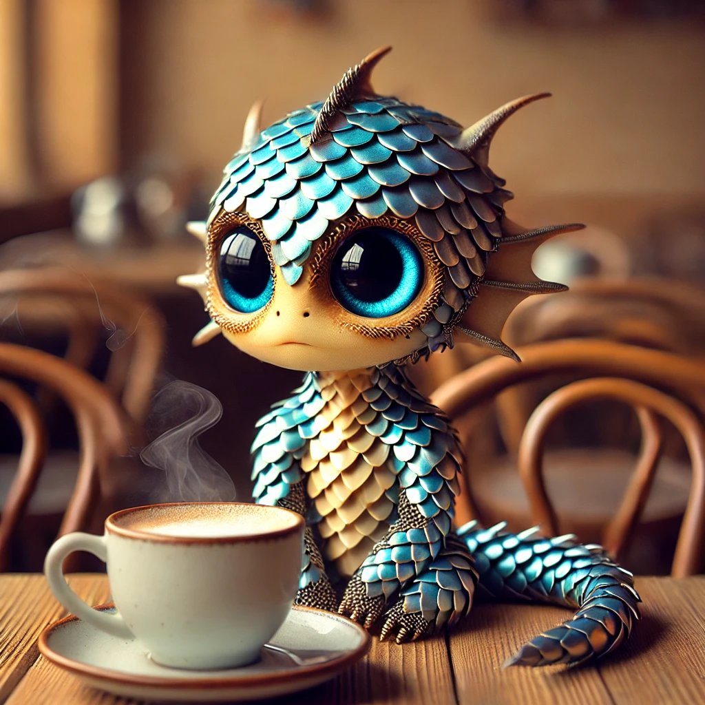 NudismoLentes's tweet image. Ich meine, wer will nicht so einen kleinen Drachen als Kaffeebegleiter? 🐉☕ Mit seinen leuchtenden Augen und dem glänzenden Scalemaille-Design ist er einfach unwiderstehlich! Mehr Infos im Profil!
#CuteDragon #Scalemaille #DragonsChainFUN #DragonsChain #MagicalCreatures