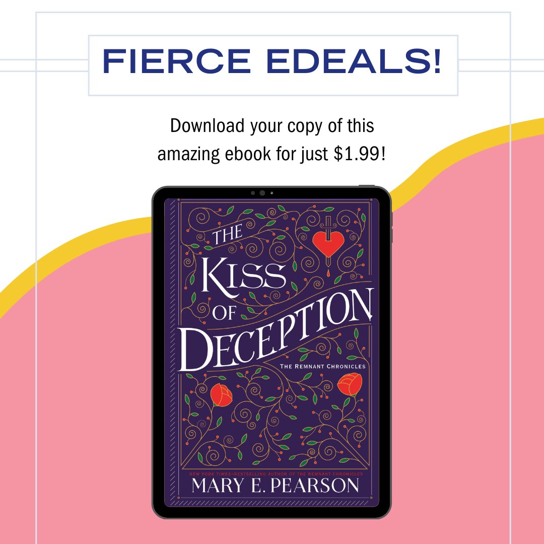 FierceReads's tweet image. 📢 Calling all @marypearson fans! 📢

Book one of the Remnant Chronicles, THE KISS OF DECEPTION, is on sale now! Download the ebook for just $1.99: bit.ly/3Zz0Wkw