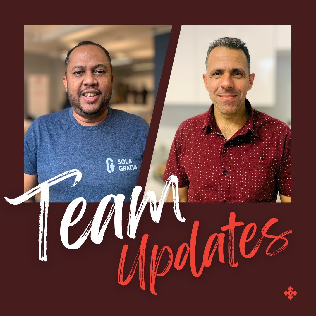 Neopolis is excited to announcement two recent team updates!

🎉 Tsiry Andria, a church planter in Grenoble, France, is coming on as a Regional Coordinator for Europe.

🎉 Ivan Vazquez Lugo is our new Regional Director for the Caribbean.

Praise God!