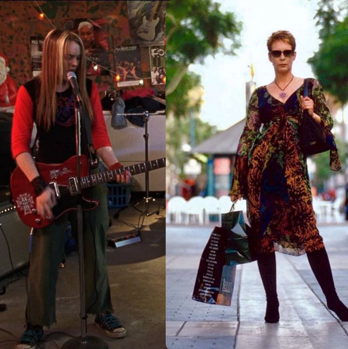 Pensé disfrazarme de Lindsay Lohan en Freaky Friday para este Halloween, pero a esta altura de la vida no sé si deba disfrazarme ya de Jamie Lee Curtis 😮‍💨