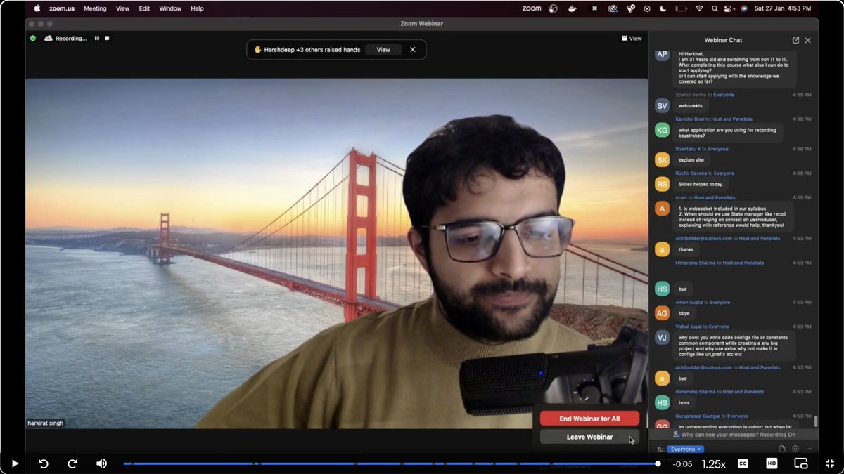 LingarajVPatil's tweet image. Day 2 & 3 of #10daysofcode
Completed 9.1 and 9.2(30mins) of @100xDevs with @kirat_tw and learnt
-hooks
-custom hooks
-data fetching hooks
-performance hooks
-introduced to typescript
#LearnInPublic #WebDevelopment