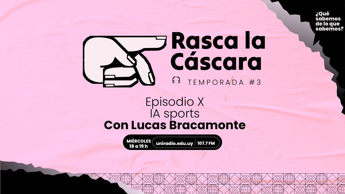⚽ Necesitamos hablar del BielsaGate y lo lograremos. 

🤖 Además hablaremos del uso de inteligencia artificial en el deporte. 

🤔¿Qué diría Dante Panzeri de todo esto?

Disculpe don Dante. Disculpe. 

18 hs en vivo👇

📻<a href="/UNIRadioUdelaR/">UNI Radio Udelar</a> 107.7 FM
🔴youtube.com/live/aOHQyagbu…