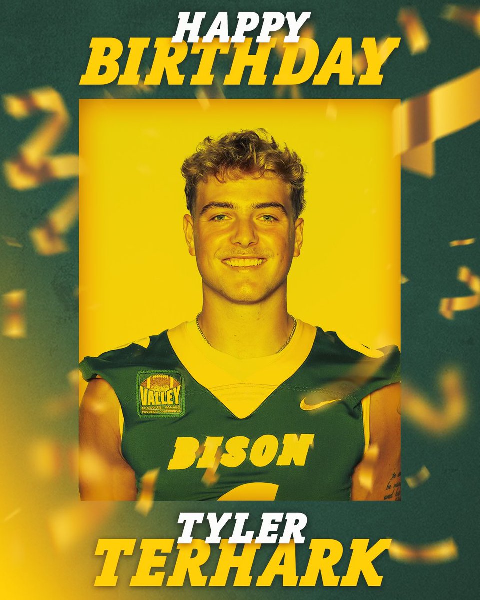 CoachTimNDSU's tweet photo. @terhark_7 Happy B Day! https://t.co/0h54IWTT03