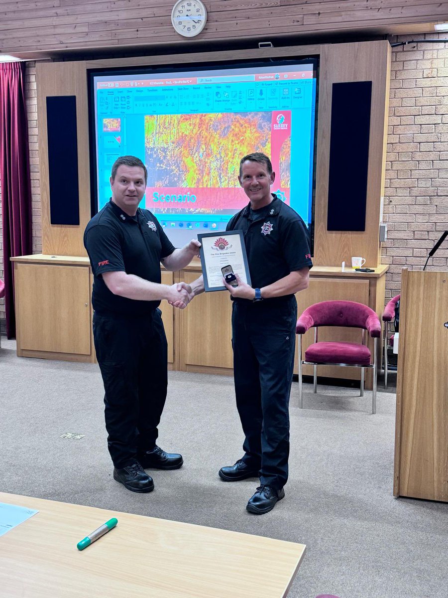 Surrey FBU tweet media