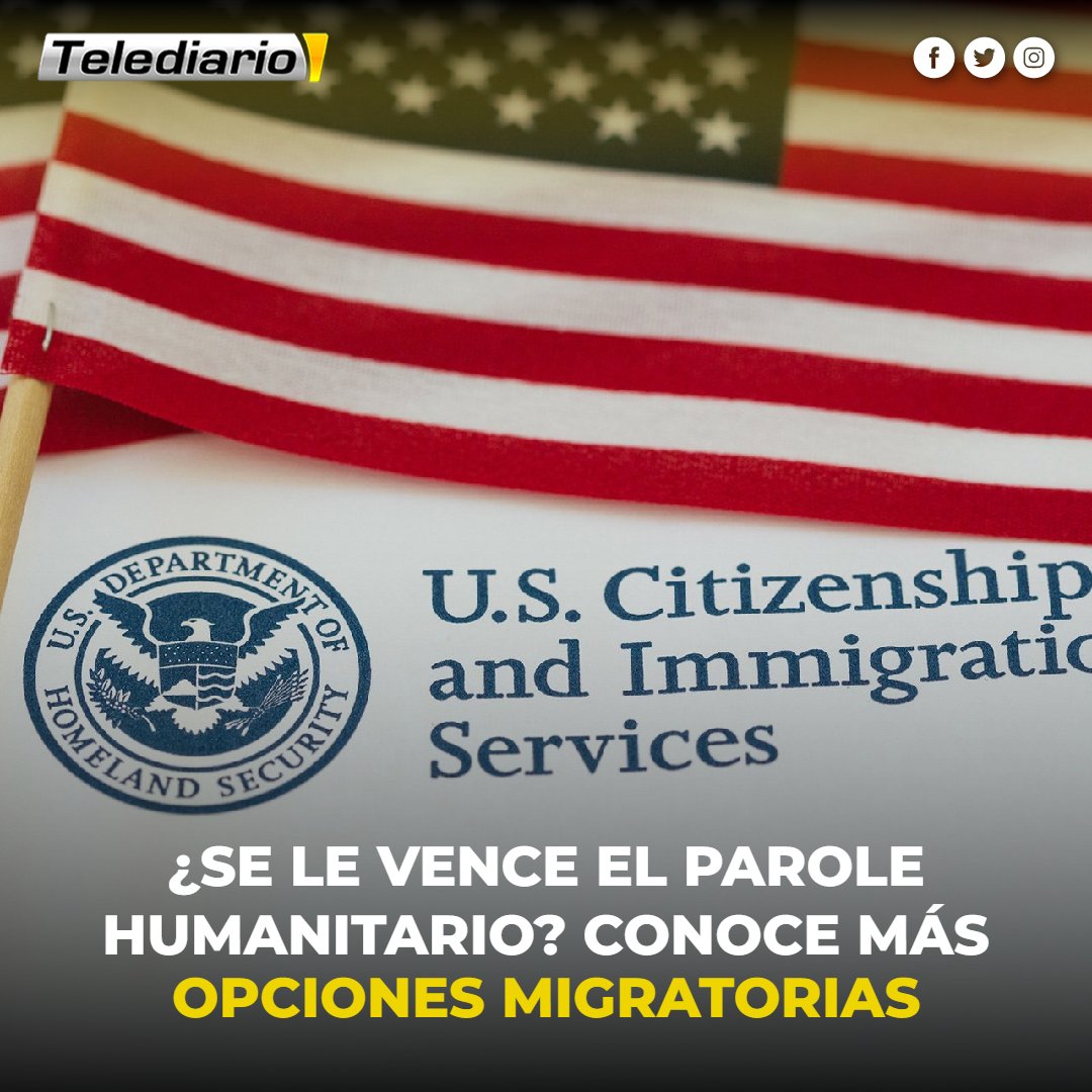 TelediarioGT's tweet photo. ¿Se le vence el #ParoleHumanitario? Conozca otras opciones #migratorias en #EEUU 🤔➡ https://t.co/IgfO6H2wO1 https://t.co/z036WGc0uu
