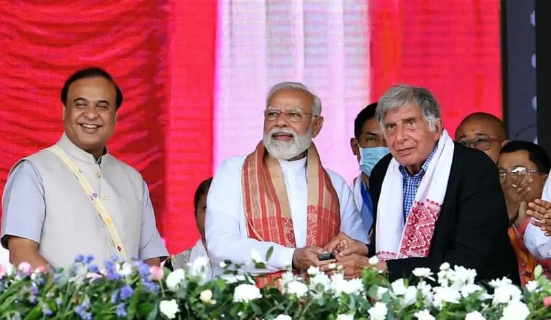 himantabiswa's tweet photo. Shri Ratan Tata Ji’s legacy is one of compassion, statesmanship and unshakeable conviction in the India growth story.  His life is defined by building enterprise and giving back to society. In his demise, people of Assam have lost one of its biggest well wishers.

Shri Tata, a recipient of Assam's highest civilian award, occupied a special place in the hearts and minds of the people of Assam. He took a giant leap of faith for the welfare of Assam. 

He was deeply passionate about improving healthcare in the State and with his vision we gave birth to the Assam Cancer Care Foundation. He played an instrumental role in setting up Tata's Semiconductor facility in Jagiroad and creating several employment opportunities for our youth.

For me it’s a personal loss. My every interaction with him left me wiser, the most recent being when I visited him in Mumbai to thank him for the Semiconductor project and having faith in Assam's abilities as an industrial base. His simplicity and humility is something I will never forget.

His death leaves a huge void which cannot be filled.

My thoughts and prayers are with the members of the Tata family and the nation which mourns the loss of an inspirational leader.

Om Shanti!