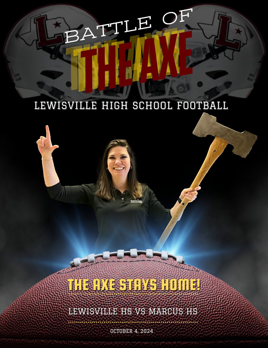 The Axe stays home! #FarmerPride #Football #FridayNightLights