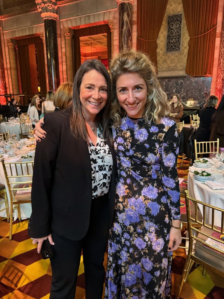 Honored to meet investigative journalist <a href="/laurenchooljian/">Lauren Chooljian</a> today at the <a href="/IWMF/">International Women's Media Foundation</a> Courage in Journalism Awards ceremony. Check out Lauren’s award-winning podcast “The 13th Step” <a href="/nhpr/">NH Public Radio</a>