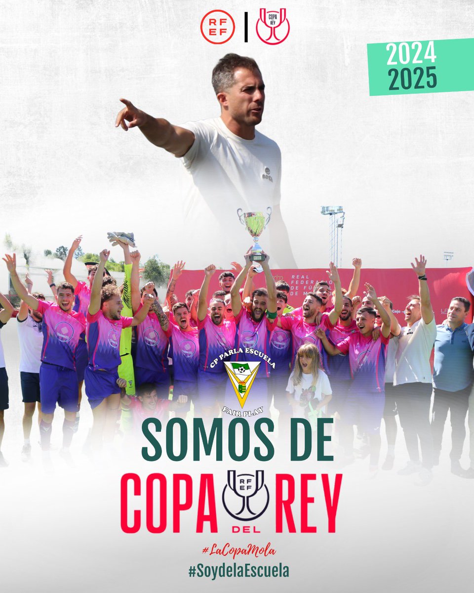 ¡ES OFICIAL! ¡LAS AMÉRICAS RECIBIRÁN A UN EQUIPO DE PRIMERA DIVISIÓN!

¡SOMOS DE COPA DEL REY!

#SoydelaEscuela