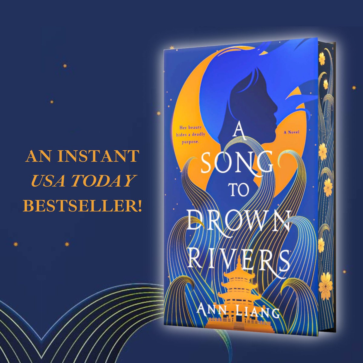 just found out my adult debut is a USA Today Bestseller!?!!! thank you all so much for your support—it truly means the world to me 😭💕