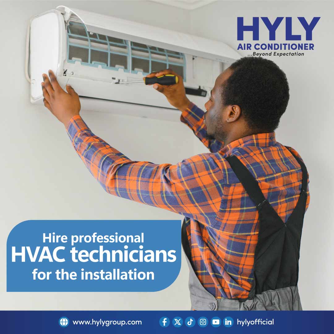 HYLYOFFICIAL's tweet image. Stay cool and productive 🌬️

Here are essential tips for installing office air conditioners in Nigeria.

From choosing the right spot to ensuring energy efficiency, these tips will keep your workspace comfortable and cost-effective

💼❄️ #OfficeAC #AirConditioningTips #cooling
