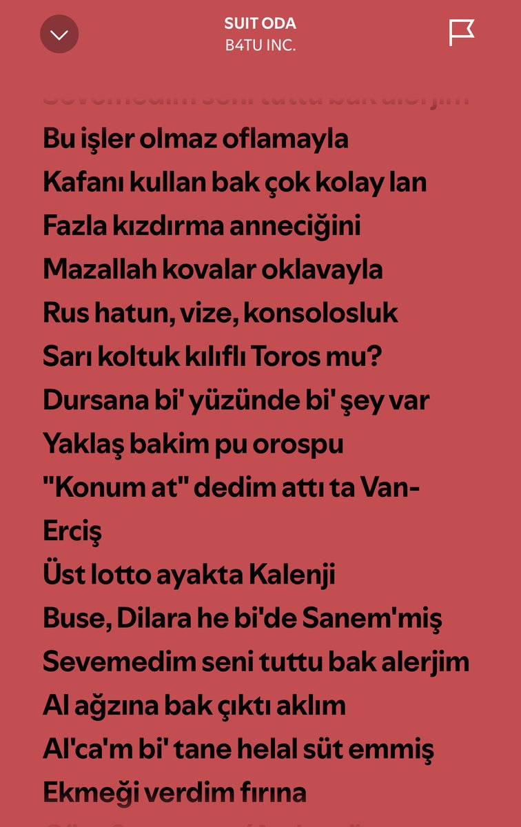 Listenary. #Dinlemiyoruz (@listenary) on Twitter photo Nasıl yapalım gençler, siz söyleyin?
Tepkileriniz gerçek miydi, eylemlerinizle de görmek isteriz...
Bu şarkıların yapımcılarına ayrıca sesleniyoruz, bu şarkıları dağıtım kanallarından kaldırın ve derhal gelir elde etmeyi bırakın!
<a href="/cakal_95/">Emirhan Çakal</a> <a href="/abugatakanigel/">abugat aka nigel</a> <a href="/blok333/">BLOK3</a> <a href="/weghrumi/">Rumi</a> Nasıl yapalım gençler, siz söyleyin?
Tepkileriniz gerçek miydi, eylemlerinizle de görmek isteriz...
Bu şarkıların yapımcılarına ayrıca sesleniyoruz, bu şarkıları dağıtım kanallarından kaldırın ve derhal gelir elde etmeyi bırakın!
<a href="/cakal_95/">Emirhan Çakal</a> <a href="/abugatakanigel/">abugat aka nigel</a> <a href="/blok333/">BLOK3</a> <a href="/weghrumi/">Rumi</a>