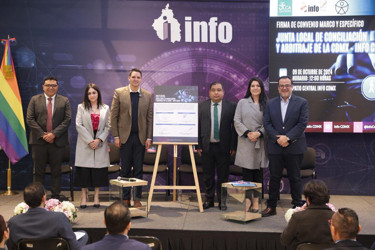 AristidesRodri's tweet image. Hoy, el @InfoCdMex y la @JuntaLocalCDMX firmamos un Convenio de Colaboración para implementar #INTEGRA2, instrumento que busca facilitar el acceso y la navegación a #PcD en portales institucionales.