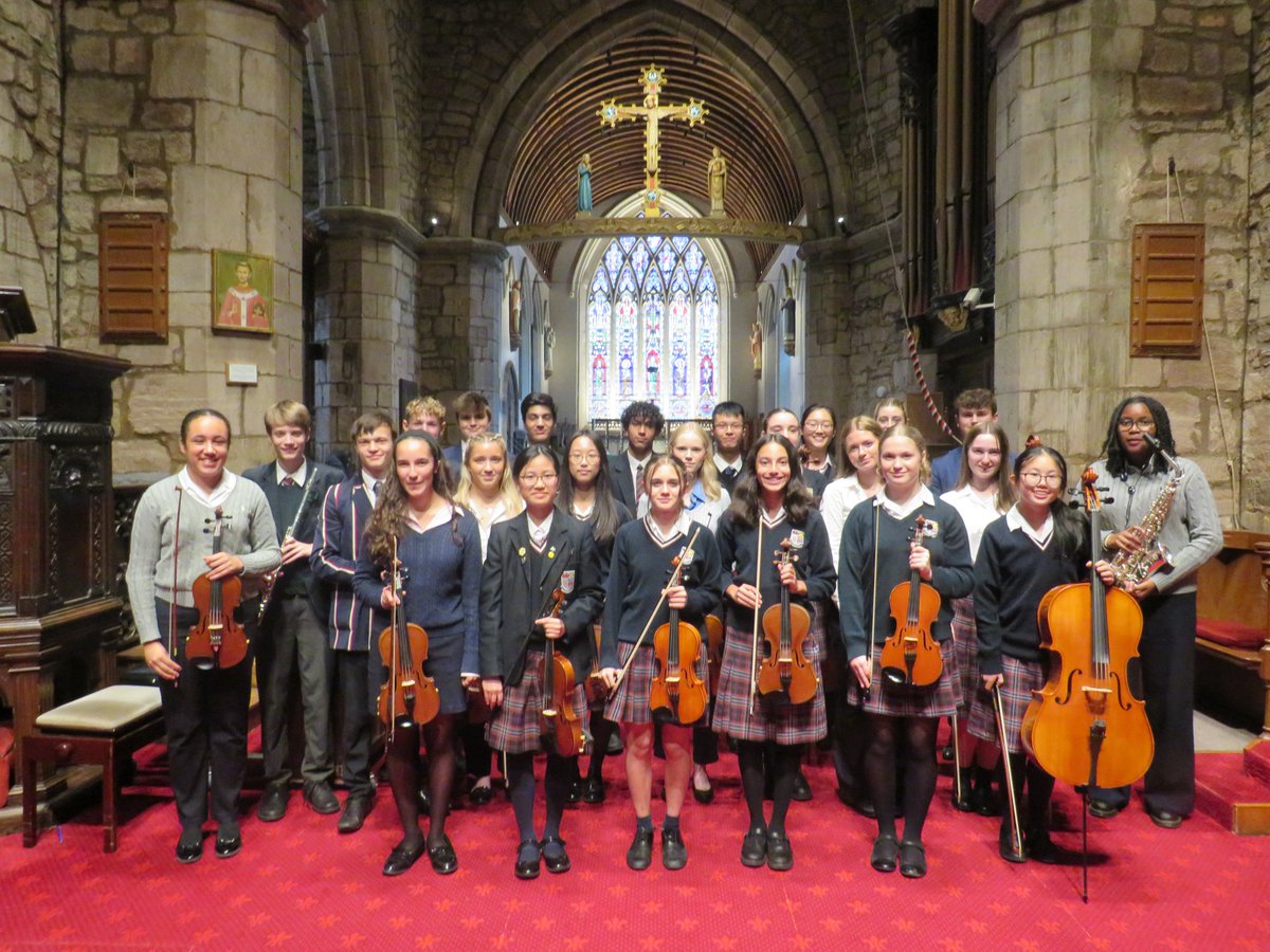 Congratulations to our musicians who performed at St Alphege Church today as part of their lunchtime recital series - you were wonderful ambassadors for the school providing high-standard performances and helping to fundraise for musical education and SIFA Fireside. <a href="/solsch1560/">Solihull School</a>