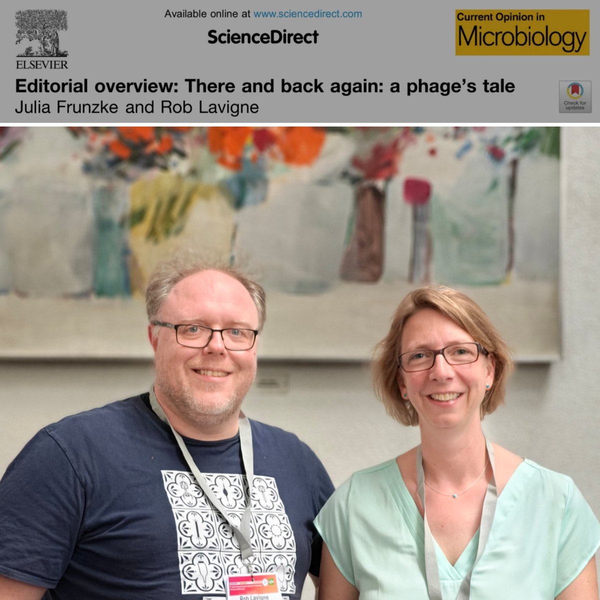 Rob Lavigne (@roblavigne1) on Twitter photo Wonderful guest editing a special issue in Current Opinion in #Microbiology with the amazing <a href="/FrunzkeLab/">FrunzkeLab</a>, entitled: Host-Microbe Interactions: #viruses 2024.
Check out the 12 amazing contributions and our #Tolkien inspired editorial :
sciencedirect.com/special-issue/… Wonderful guest editing a special issue in Current Opinion in #Microbiology with the amazing <a href="/FrunzkeLab/">FrunzkeLab</a>, entitled: Host-Microbe Interactions: #viruses 2024.
Check out the 12 amazing contributions and our #Tolkien inspired editorial :
sciencedirect.com/special-issue/…