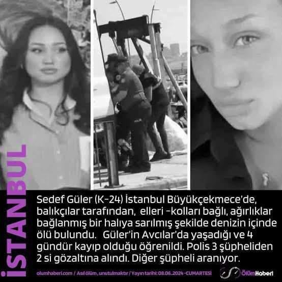 ezlkrsu's tweet photo. #sedefgüler
#sedefgülericinadalet
#turkishwomanareindanger
#turkishwomanneedhelp
#istanbulconventionkeepsalive
#istanbulsözleşmesiyaşatır
#reenact6284
#6284uygula https://t.co/74epoLtyzi