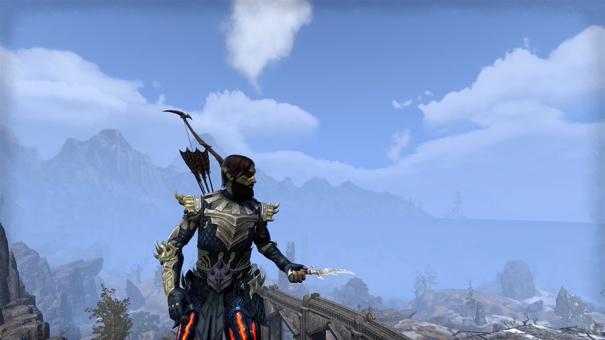 Dark elf appreciation post c:

Do you have a dark elf character in any universe? 
Whether it be Dunmer, Drow, Night elf or any other flavor I'd love to see it! Art, Screenshots, little stories, throw em at me!!
#ESOFam #ElderScrollsOnline #VirtualPhotograhy #BaldursGate3 #DnD