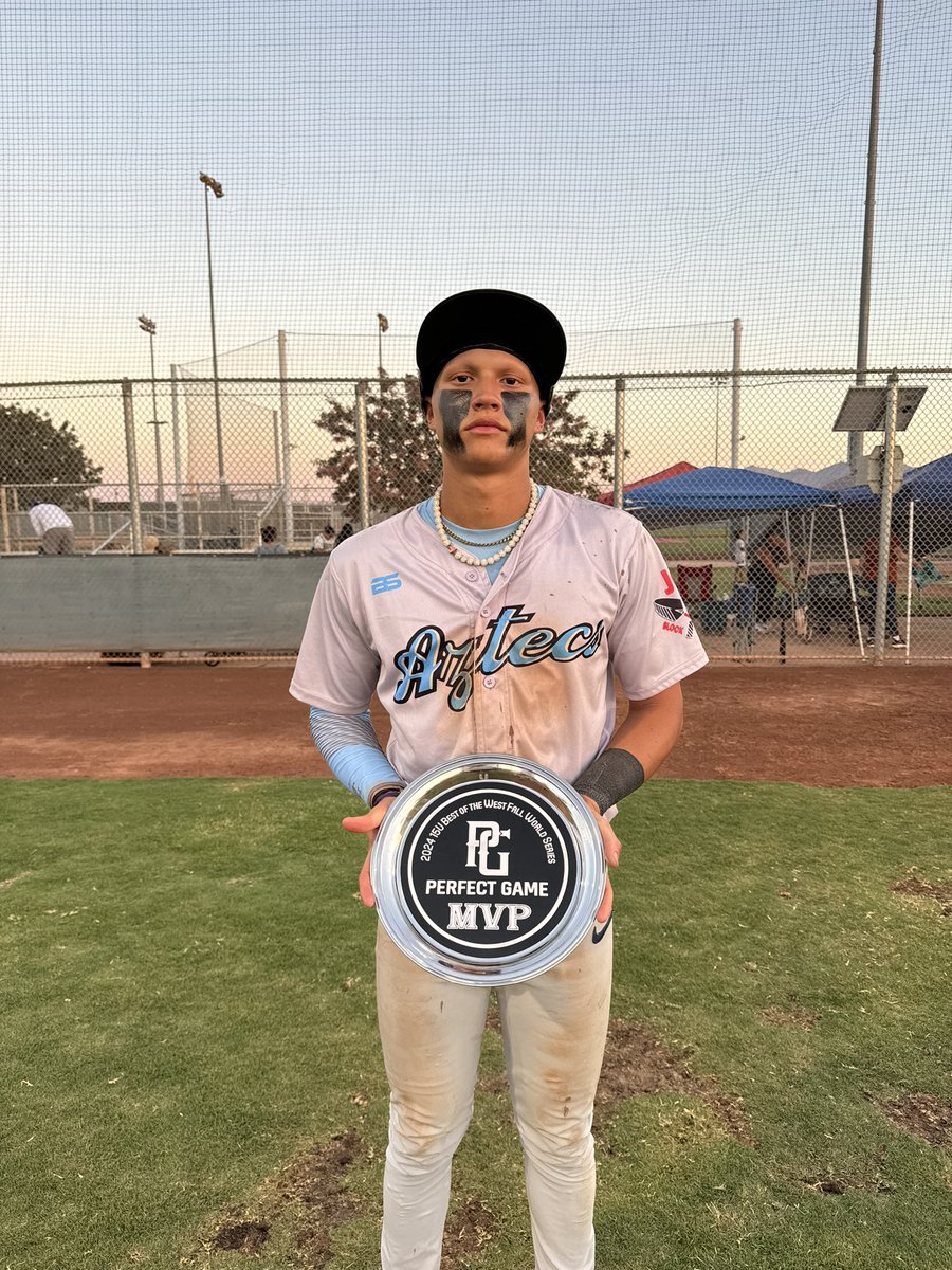 Perfect Game Four Corners (@pg_fourcorners) on Twitter photo 2024 <a href="/PerfectGameUSA/">Perfect Game USA</a> 15U Best of the West Fall World Series 🏜️⚾️
🥇Champions: Nomadic 2028 Gold
🥈Finalists: AZ Aztecs 15U
🏅MVPitcher: Dane Jochumsen
🏅MVP: Anthony Ramon 2024 <a href="/PerfectGameUSA/">Perfect Game USA</a> 15U Best of the West Fall World Series 🏜️⚾️
🥇Champions: Nomadic 2028 Gold
🥈Finalists: AZ Aztecs 15U
🏅MVPitcher: Dane Jochumsen
🏅MVP: Anthony Ramon