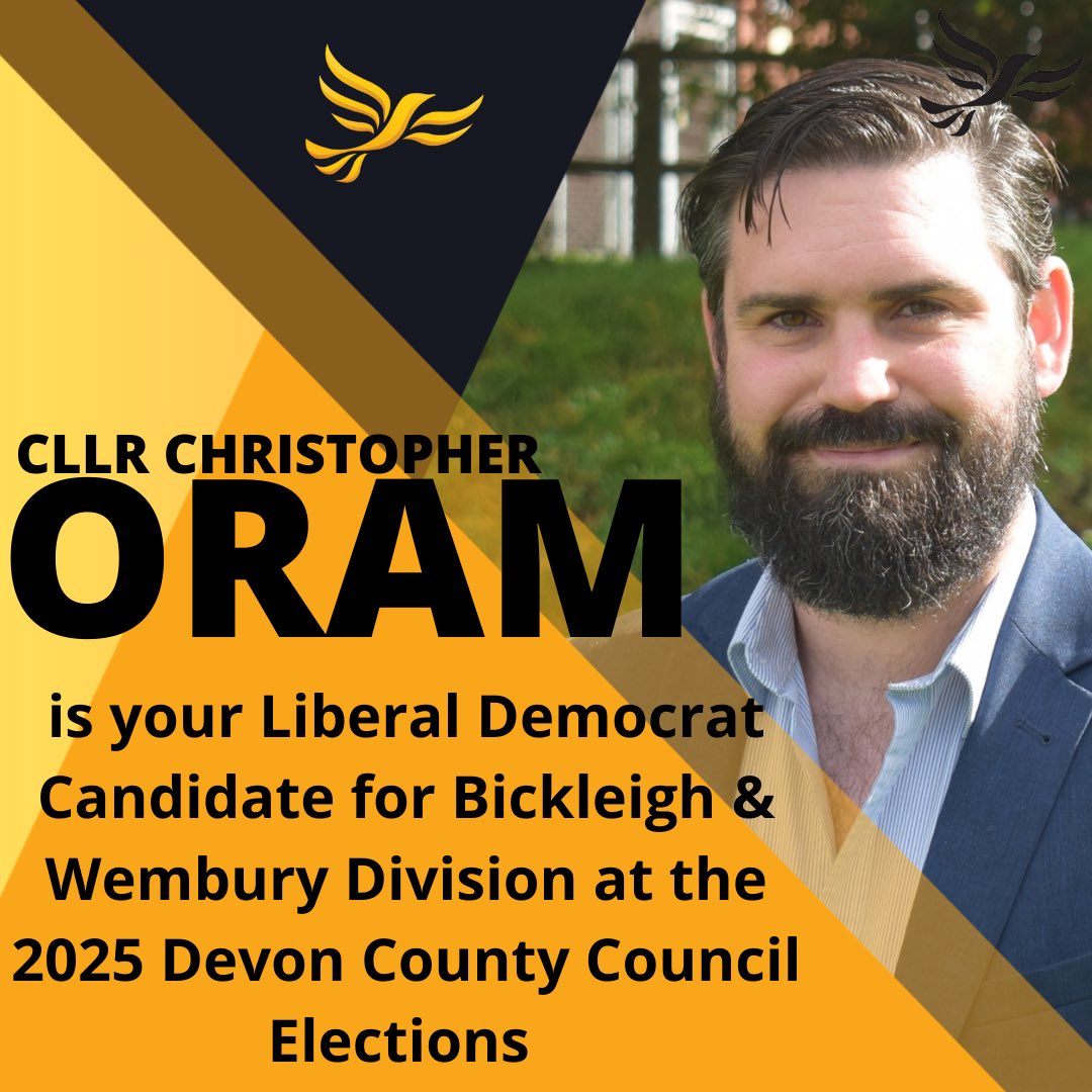 Thrilled to announce I have been selected to run for Devon County Council in 2025. The work starts now. 
#localelections2025
#devoncountycouncil #libdems