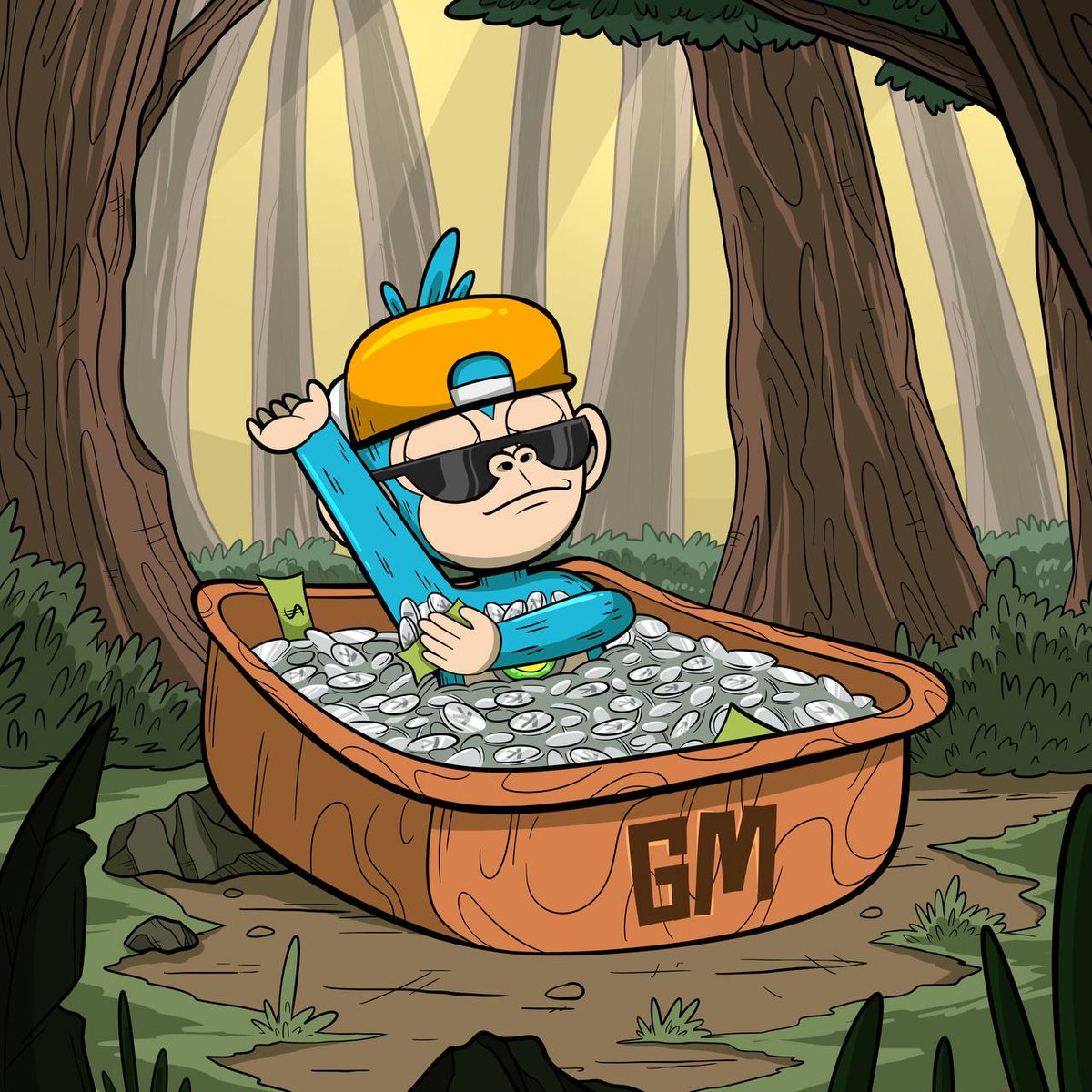 Redacted_Ape's tweet image. GM! 💙