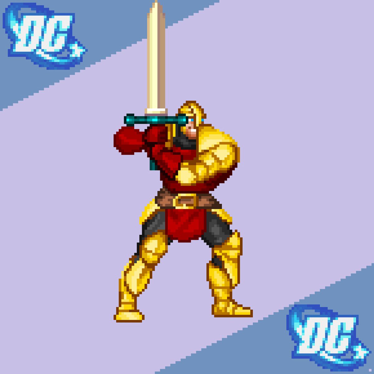 Ribeiro_Fel1pe's tweet photo. Tried to make Shining Knight! I was going for full golden armor but I kinda liked the black contrast!
#pixelart #DC #DCcomics #comic #comics #comicbook #comicbooks #DCEU #DCU #CW #Stargirl #SevenSoldiersOfVictory #JamesGunn #JusticeLeague #JusticeLeagueTaskForce #JusticeSociety https://t.co/OzC26WDmNY
