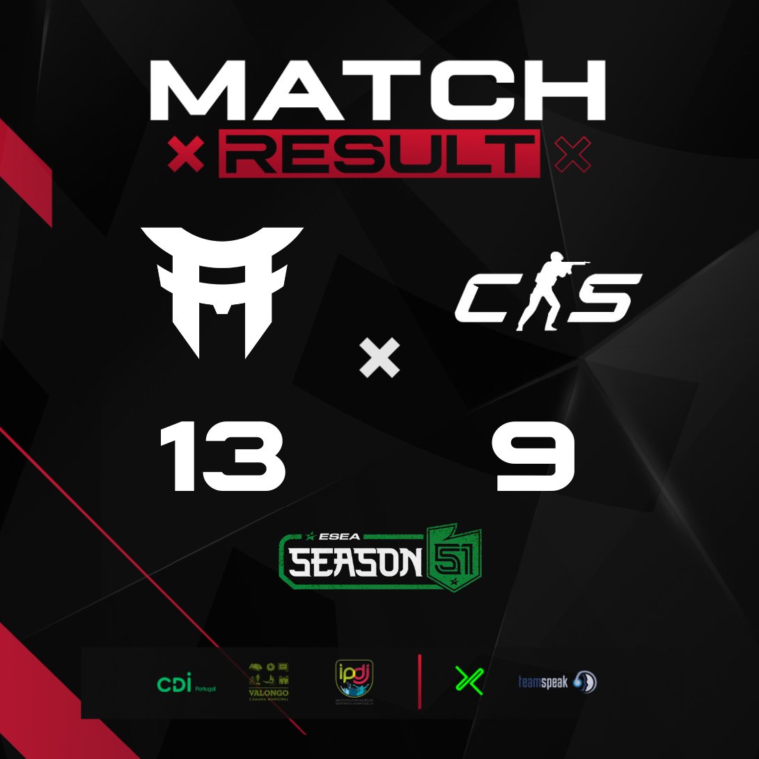 agency_clan's tweet photo. Conseguimos vencer uma vez mais! Obrigado pelo teu apoio 👊

Agency @CSPortugues 🆚 #FULLGAZ
🏆 @ESEA Open10
🎮 2-0

#CS2 #GOAGENCY #ESL #ESEA #Faceit https://t.co/v2BpuADYjM