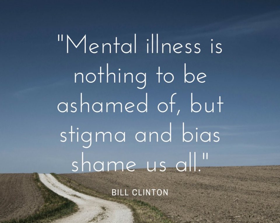 Today’s #MentalIllnessAwarenessWeek fact: research shows that tens of millions of Americans have a mental illness, but only 1/2 receive treatment. These illnesses can range from mild to moderate to severe. We must do better to support those affected.
