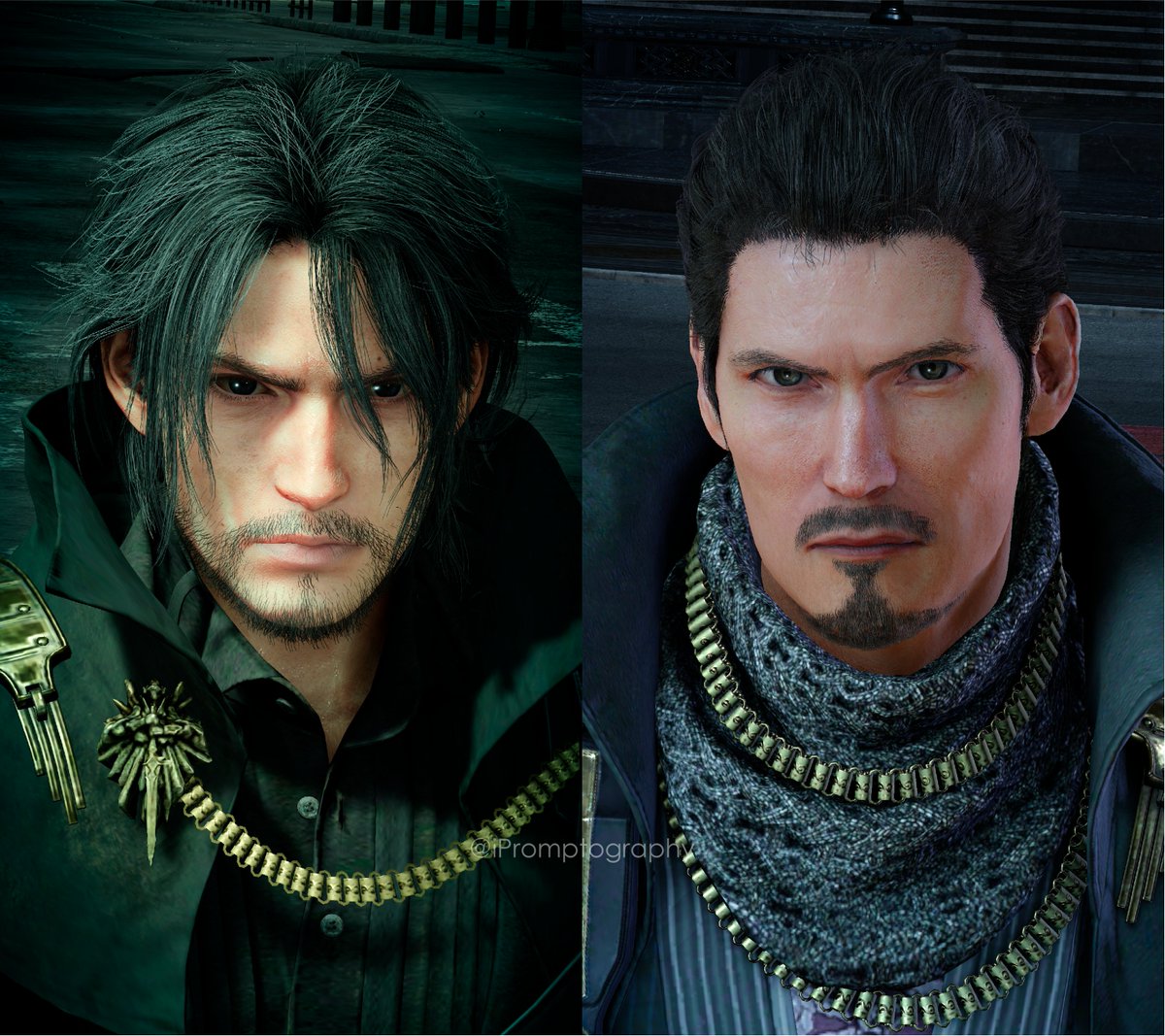 ipromptography's tweet image. #XVtober 
day 4 | differences

#ffxv #ff15