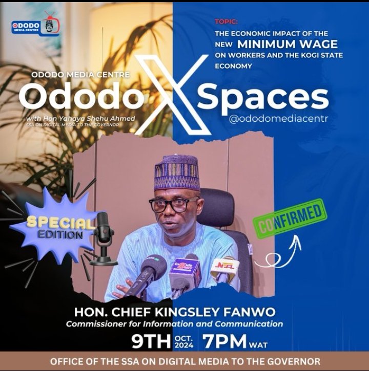 irikiti32999's tweet image. Exciting news! Today on Ododo X Spaces, we're joined by the amiable Hon. Chief Kingsley Fanwo @KingsleyFanwo
Get ready for a thought-provoking conversation.  Don't miss out on the insights and expertise!
#OdodoXSpaces #OdodoIsWorking #MeetOurGuest #speeddarlington