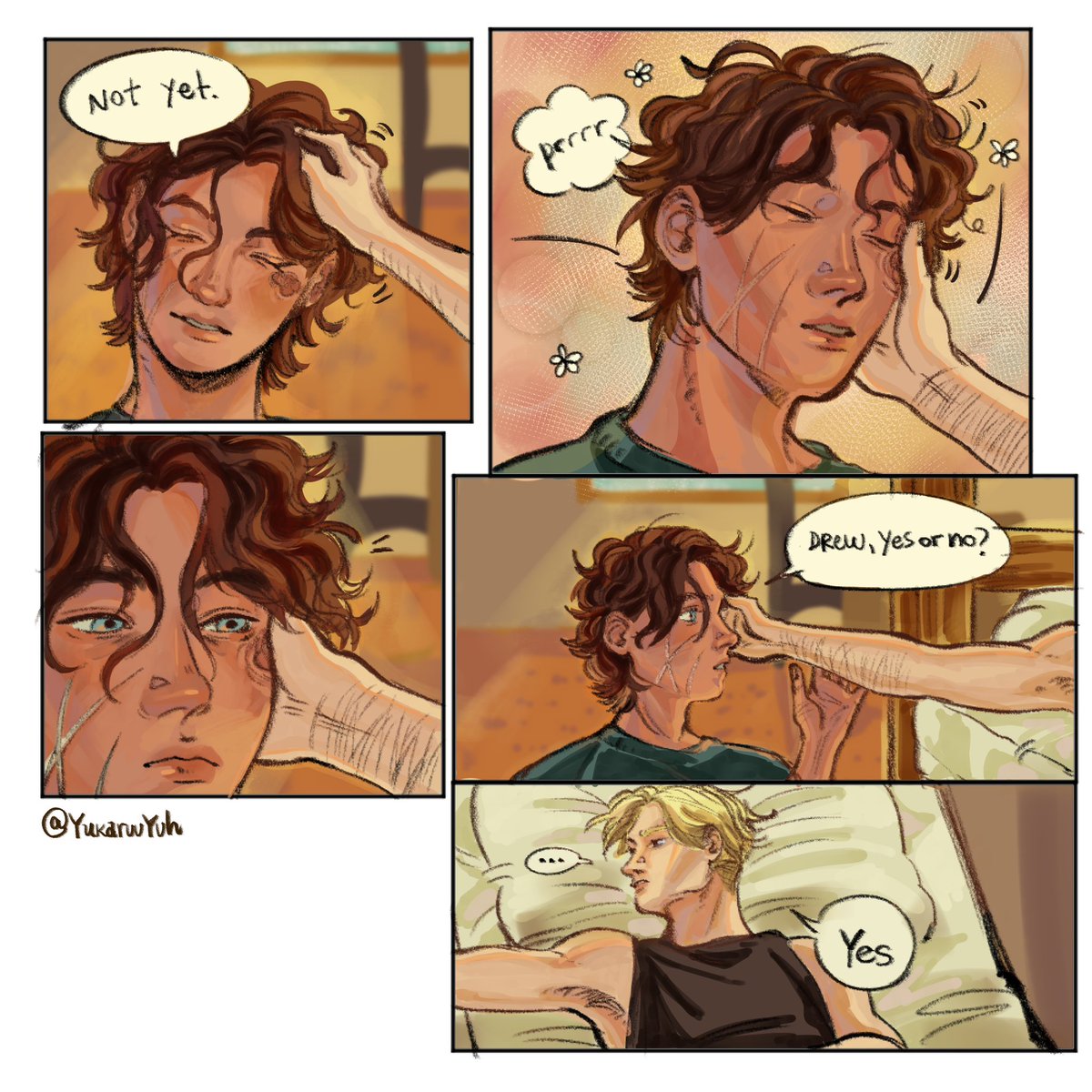 Yukaruu1's tweet photo. I finally can post this little comic here! I missed this platform so much, btw! Hope u enjoy :D

#andreil #neiljosten #andrewmiyard #aftg https://t.co/EFMIM2oWp9