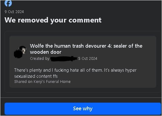BearBriny's tweet photo. Lmao
can't say shit on fb.
(context, it was about female shitposters/meme pages) https://t.co/dR5QZDySqn