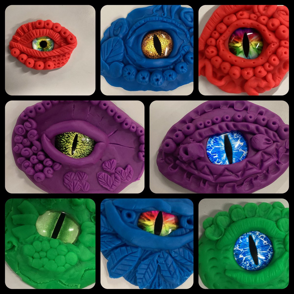 The ‘Artists Assemble’ Club have been exploring how to create detail and texture using clay tools. They rehearsed with playdoh today, and we can’t wait to get the clay out for our final designs!