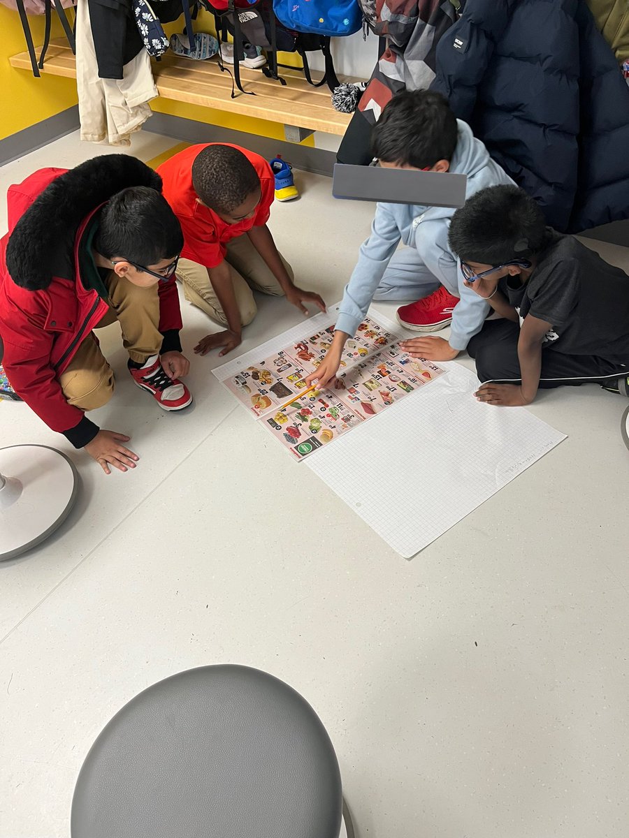 Students were busy planning their thanksgiving meals on a budget! So much math in one activity! <a href="/MrsDoyleJ/">Julie Doyle</a> <a href="/StVeronicaOCSB/">St. Veronica OCSB</a>
