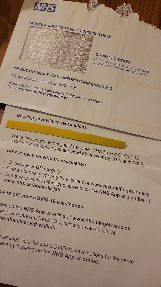 WAM1986's tweet photo. and there's no info of how to stop these letters (on the letter/online) coming through our letterbox. I have selected DO NOT FORWARD previously but these letters are still posted to our address. Can you assist? https://t.co/Mop6AvpB3l