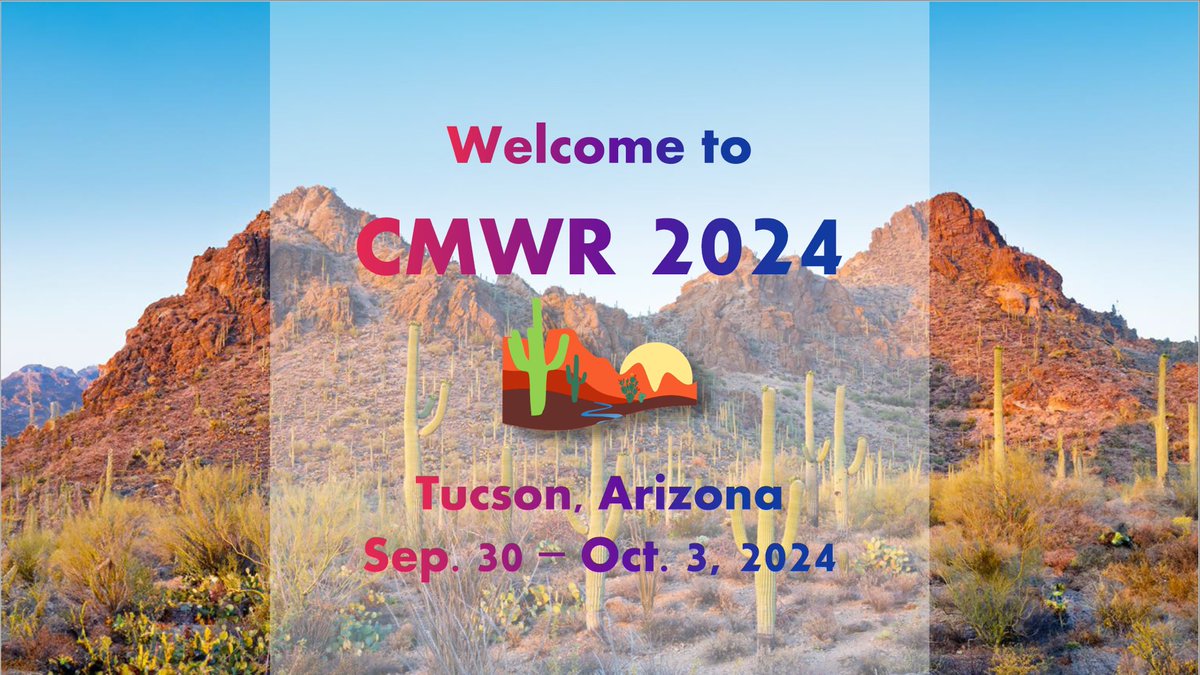 The <a href="/CMWR_2024/">Computational Methods in Water Resource Conference</a> Conference last week was a great success. 

This would not have been possible without the hard work of our organizing team, and the enthusiastic support of colleagues and friends from all over the world. Thank you!

Looking forward to CMWR 2026 in Bologna, Italy.