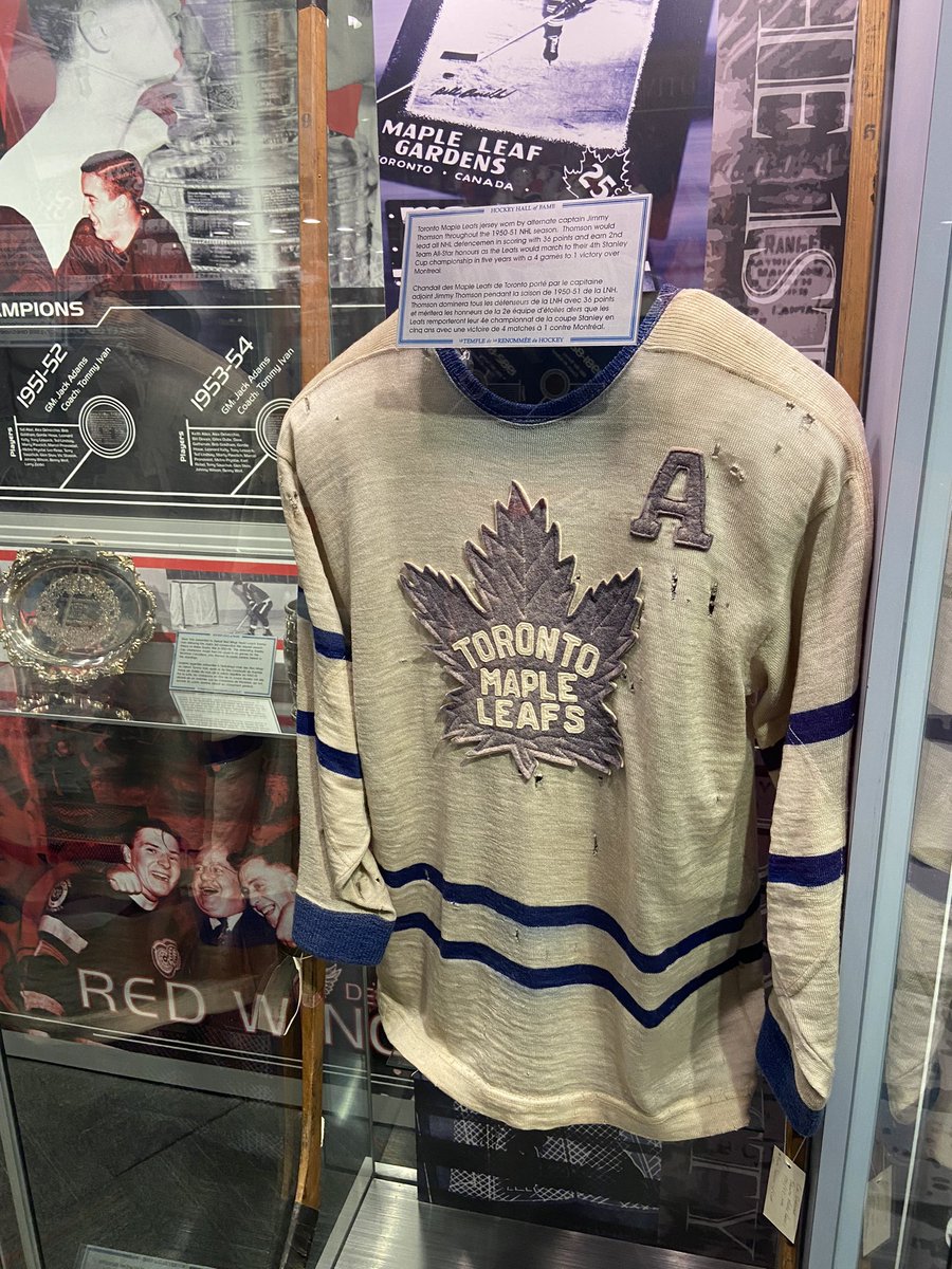 Happy first game of regular season <a href="/MapleLeafs/">Toronto Maple Leafs</a> fans! It’s going to be a fun ride! #LeafsForever #leafsnation We were at the <a href="/HockeyHallFame/">Hockey Hall of Fame</a> on the weekend and saw some great #Leafs artifacts! #hockeylife #hockeydocumentary @wnedpbs