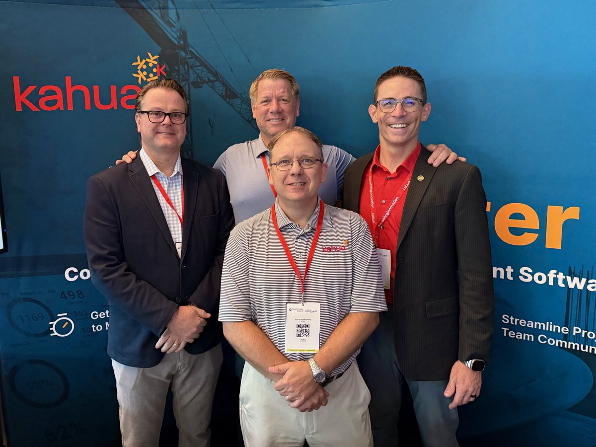 KahuaInc's tweet image. The Project Controls Expo in D.C. was a grand slam both on and off the field! We loved reconnecting with familiar faces, making new connections, leading a session on PMIS in project controls, and visiting the Nationals Stadium to hit a few balls!
@ProjConExpo_USA #ProjectControls