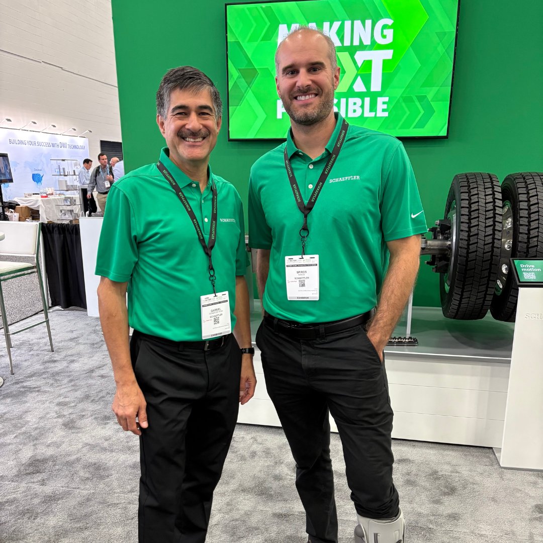 SchaefflerGroup's tweet photo. We're excited for day 2 at the EV Tech Expo in Detroit! Stop by booth No. 225 to chat with our experts about how Schaeffler is shaping the future of electric vehicles and discover the innovations driving next-gen mobility. π‘
#MakingNextPossible #EVTechExpo #WeAreSchaeffler https://t.co/so8hHlr7IW