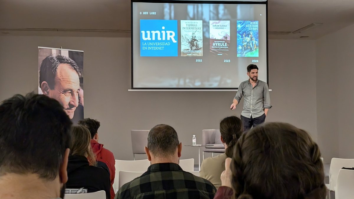 Muchas gracias a <a href="/LiteraturaXe/">Videoxogo e Literatura</a> por llevar los videojuegos a los museos y a este profe a hablar de Lore al <a href="/MARCOVigo3/">MARCO Vigo</a> 

Estuvo genial!!!